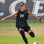 Olivia Christodoulides. UTSA women's soccer beat St. Mary's 4-1 on Sunday, Aug. 23, 2026, at Park West. - photo by Joe Alexander
