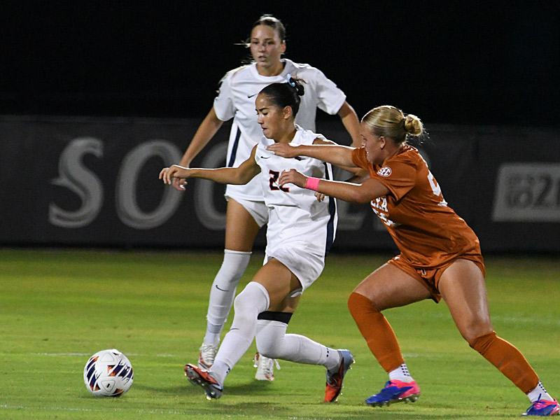 Olivia Christodoulides. UTSA women's soccer exhibition against Texas on Wednesday, Aug. 5, 2026, at UTSA Park West. - photo by Joe Alexander