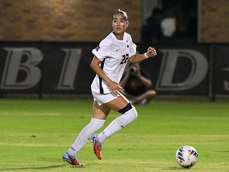Olivia Christodoulides. UTSA women's soccer exhibition against Texas on Wednesday, Aug. 5, 2026, at UTSA Park West. - photo by Joe Alexander