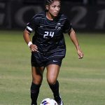 Aaliyaiah Durden. UTSA women's soccer beat St. Mary's 4-1 on Sunday, Aug. 23, 2026, at Park West. - photo by Joe Alexander