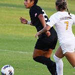 Aaliyaiah Durden. UTSA women's soccer beat St. Mary's 4-1 on Sunday, Aug. 23, 2026, at Park West. - photo by Joe Alexander