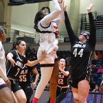 Idara Udo. Rice beat UTSA 65-55 in American Conference women's basketball on Saturday, Jan. 31, 2026, at the Convocation Center. - Photo by Joe Alexander