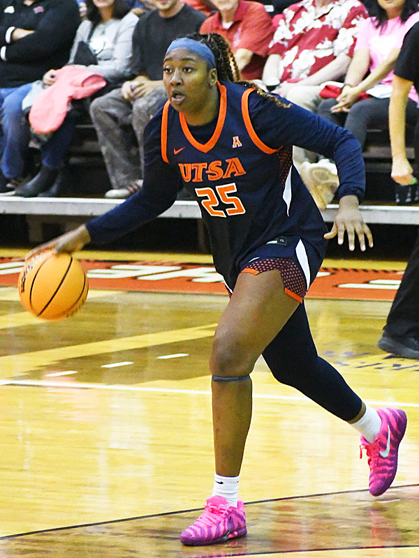 Idara Udo. UTSA women's basketball beat Incarnate Word 74-57 on Wednesday, Nov. 19, 2025, at UIW. - Photo by Joe Alexander