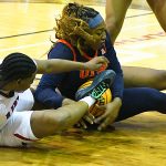 Idara Udo. UTSA women's basketball beat Incarnate Word 74-57 on Wednesday, Nov. 19, 2025, at UIW. - Photo by Joe Alexander