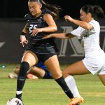 Olivia D'Ambrosia. UTSA women's soccer beat St. Mary's 4-1 on Sunday, Aug. 23, 2026, at Park West. - photo by Joe Alexander