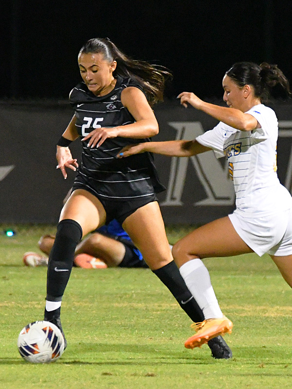 Olivia D'Ambrosia. UTSA women's soccer beat St. Mary's 4-1 on Sunday, Aug. 23, 2026, at Park West. - photo by Joe Alexander