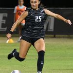 Olivia D'Ambrosia. UTSA women's soccer beat St. Mary's 4-1 on Sunday, Aug. 23, 2026, at Park West. - photo by Joe Alexander