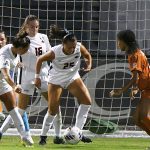 Olivia D'Ambrosia. UTSA women's soccer exhibition against Texas on Wednesday, Aug. 5, 2026, at UTSA Park West. - photo by Joe Alexander