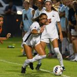 Olivia D'Ambrosia. UTSA women's soccer exhibition against Texas on Wednesday, Aug. 5, 2026, at UTSA Park West. - photo by Joe Alexander