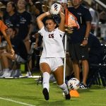 Olivia D'Ambrosia. UTSA women's soccer exhibition against Texas on Wednesday, Aug. 5, 2026, at UTSA Park West. - photo by Joe Alexander