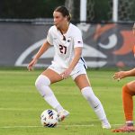 Adelina Torres. UTSA women's soccer exhibition against Texas on Wednesday, Aug. 5, 2026, at UTSA Park West. - photo by Joe Alexander