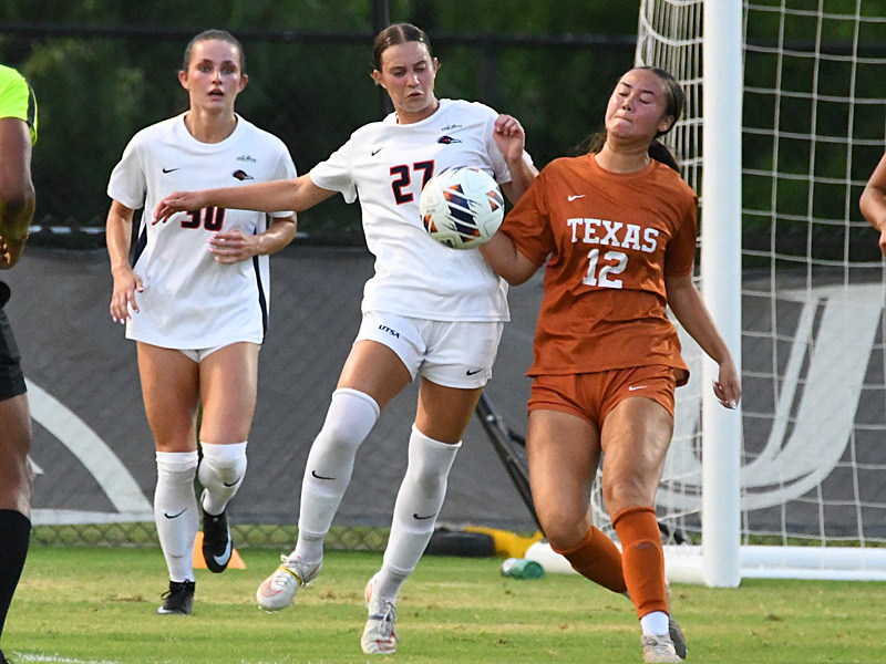 Adelina Torres. UTSA women's soccer exhibition against Texas on Wednesday, Aug. 5, 2026, at UTSA Park West. - photo by Joe Alexander