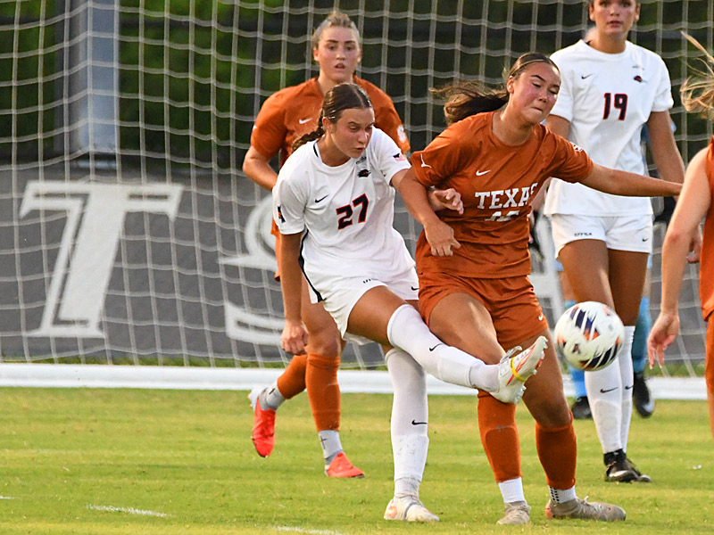 Adelina Torres. UTSA women's soccer exhibition against Texas on Wednesday, Aug. 5, 2026, at UTSA Park West. - photo by Joe Alexander