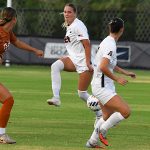 Shea Ryan. UTSA women's soccer exhibition against Texas on Wednesday, Aug. 5, 2026, at UTSA Park West. - photo by Joe Alexander