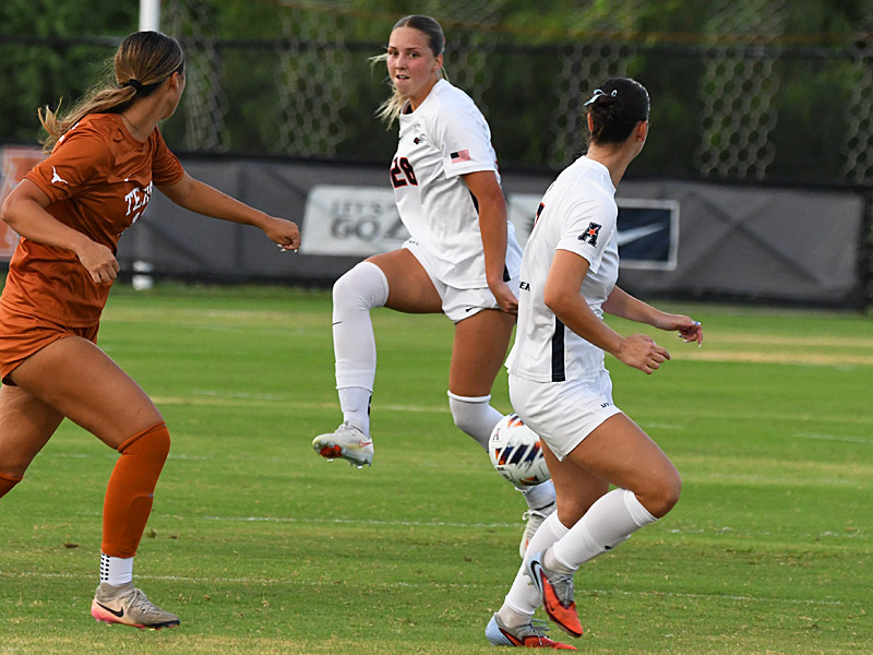 Shea Ryan. UTSA women's soccer exhibition against Texas on Wednesday, Aug. 5, 2026, at UTSA Park West. - photo by Joe Alexander
