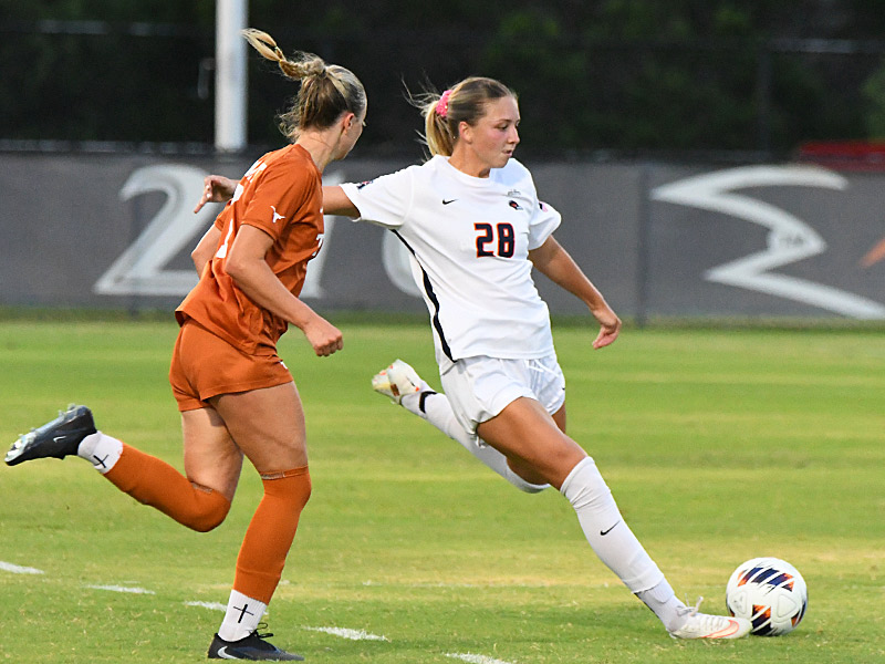 Shea Ryan. UTSA women's soccer exhibition against Texas on Wednesday, Aug. 5, 2026, at UTSA Park West. - photo by Joe Alexander