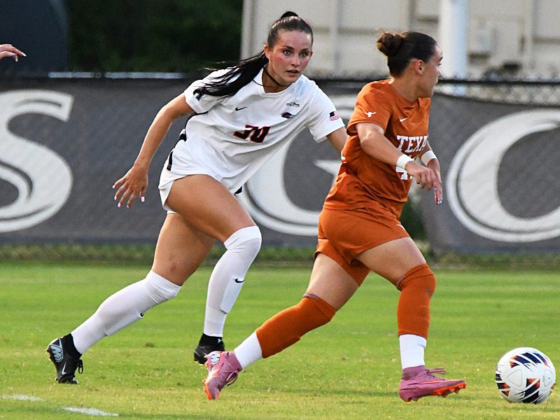 Sadie Paul. UTSA women's soccer exhibition against Texas on Wednesday, Aug. 5, 2026, at UTSA Park West. - photo by Joe Alexander