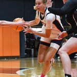 Emilia Dannebauer. Rice beat UTSA 65-55 in American Conference women's basketball on Saturday, Jan. 31, 2026, at the Convocation Center. - Photo by Joe Alexander