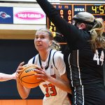 Emilia Dannebauer. Rice beat UTSA 65-55 in American Conference women's basketball on Saturday, Jan. 31, 2026, at the Convocation Center. - Photo by Joe Alexander