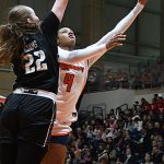 Damara Allen. Rice beat UTSA 65-55 in American Conference women's basketball on Saturday, Jan. 31, 2026, at the Convocation Center. - Photo by Joe Alexander