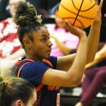 Damara Allen. UTSA women's basketball beat Incarnate Word 74-57 on Wednesday, Nov. 19, 2025, at UIW. - Photo by Joe Alexander