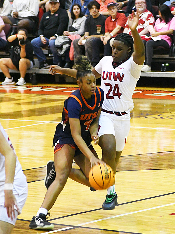 Damara Allen. UTSA women's basketball beat Incarnate Word 74-57 on Wednesday, Nov. 19, 2025, at UIW. - Photo by Joe Alexander