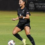 Leah Varela. UTSA women's soccer beat St. Mary's 4-1 on Sunday, Aug. 23, 2026, at Park West. - photo by Joe Alexander