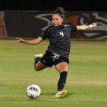 Leah Varela. UTSA women's soccer beat St. Mary's 4-1 on Sunday, Aug. 23, 2026, at Park West. - photo by Joe Alexander