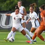 Leah Varela. UTSA women's soccer exhibition against Texas on Wednesday, Aug. 5, 2026, at UTSA Park West. - photo by Joe Alexander