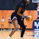 Mia Hammonds. East Carolina beat UTSA 65-58 in American Conference women's basketball on Tuesday, Jan. 20, 2026, at the Convocation Center. - Photo by Joe Alexander