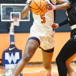 Mia Hammonds. Rice beat UTSA 65-55 in American Conference women's basketball on Saturday, Jan. 31, 2026, at the Convocation Center. - Photo by Joe Alexander
