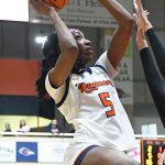 Mia Hammonds. Rice beat UTSA 65-55 in American Conference women's basketball on Saturday, Jan. 31, 2026, at the Convocation Center. - Photo by Joe Alexander