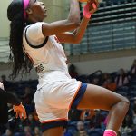 Mia Hammonds. Rice beat UTSA 65-55 in American Conference women's basketball on Saturday, Jan. 31, 2026, at the Convocation Center. - Photo by Joe Alexander