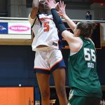 Mia Hammonds. South Florida beat UTSA 69-63 in American Conference women's basketball on Saturday, Feb. 14, 2026. - Photo by Joe Alexander