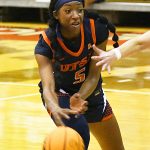 Mia Hammonds. UTSA women's basketball beat Incarnate Word 74-57 on Wednesday, Nov. 19, 2025, at UIW. - Photo by Joe Alexander