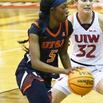 Mia Hammonds. UTSA women's basketball beat Incarnate Word 74-57 on Wednesday, Nov. 19, 2025, at UIW. - Photo by Joe Alexander