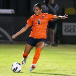 Jazira Gonzalez. UTSA beat Colorado College 2-0 on Thursday, Aug. 20, 2026, in non-conference women's soccer at Park West. - photo by Joe Alexander