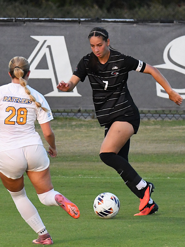 Ava Jackson scored UTSA's first goal on Sunday and earned American Conference honorable mention player of the week honors. - photo by Joe Alexander