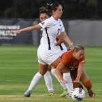 Ava Jackson. UTSA women's soccer exhibition against Texas on Wednesday, Aug. 5, 2026, at UTSA Park West. - photo by Joe Alexander