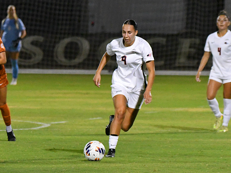 Dulci Binns. UTSA women's soccer exhibition against Texas on Wednesday, Aug. 5, 2026, at UTSA Park West. - photo by Joe Alexander