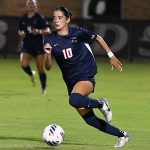 Amelia Clark. UTSA and Texas State tied 2-2 in their women's soccer season opener on Wednesday, Aug. 12, 2026, at Park West. - photo by Joe Alexander