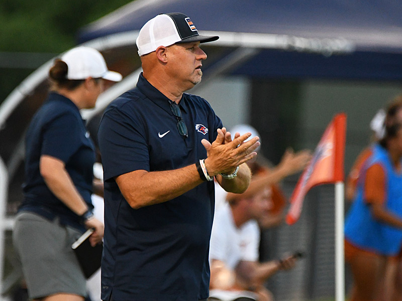 Derek Pittman. UTSA women's soccer exhibition against Texas on Wednesday, Aug. 5, 2026, at UTSA Park West. - photo by Joe Alexander