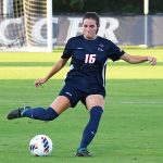 Kacey Grahmann. UTSA and Texas State tied 2-2 in their women's soccer season opener on Wednesday, Aug. 12, 2026, at Park West. - photo by Joe Alexander