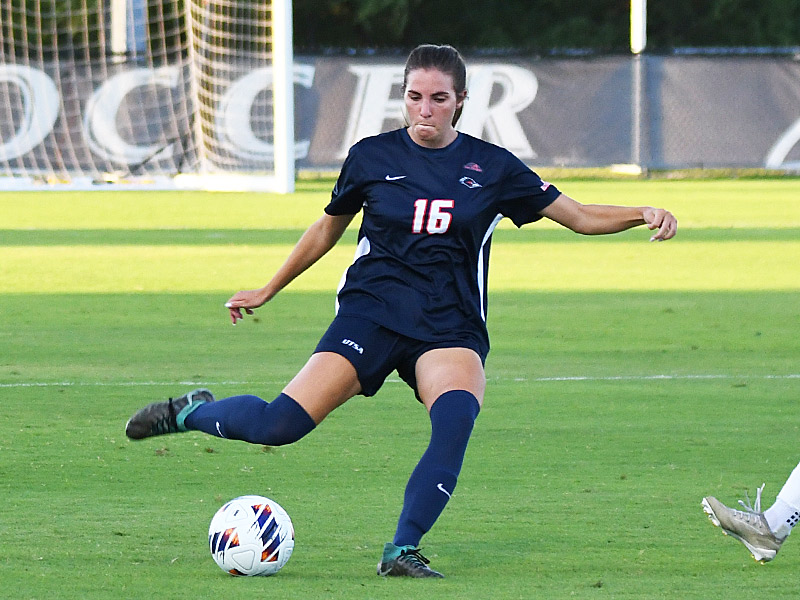 Kacey Grahmann. UTSA and Texas State tied 2-2 in their women's soccer season opener on Wednesday, Aug. 12, 2026, at Park West. - photo by Joe Alexander