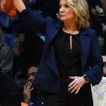 Karen Aston. East Carolina beat UTSA 65-58 in American Conference women's basketball on Tuesday, Jan. 20, 2026, at the Convocation Center. - Photo by Joe Alexander