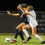 Lilli Denhardt. UTSA and Texas State tied 2-2 in their women's soccer season opener on Wednesday, Aug. 12, 2026, at Park West. - photo by Joe Alexander