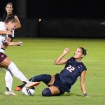 Olivia Christodoulides. UTSA and Texas State tied 2-2 in their women's soccer season opener on Wednesday, Aug. 12, 2026, at Park West. - photo by Joe Alexander
