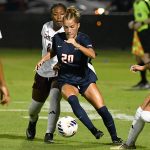 Sabrina Taber. UTSA and Texas State tied 2-2 in their women's soccer season opener on Wednesday, Aug. 12, 2026, at Park West. - photo by Joe Alexander