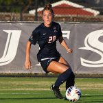 Sabrina Taber. UTSA and Texas State tied 2-2 in their women's soccer season opener on Wednesday, Aug. 12, 2026, at Park West. - photo by Joe Alexander