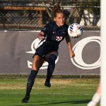Sabrina Taber. UTSA and Texas State tied 2-2 in their women's soccer season opener on Wednesday, Aug. 12, 2026, at Park West. - photo by Joe Alexander